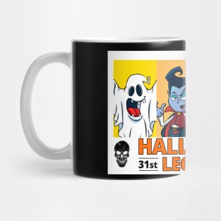 Halloween Legends - Classic Cartoon Halloween Monsters Mug